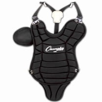 Little League Chest Protector with Tail - Black