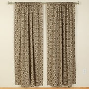 Latitude Geo Blocks Window Panels Set Of 2 Walmart Com