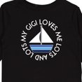 thumbnail image 4 of Inktastic My Gigi Loves Me Sailboat Boys Sailing Boys Long Sleeve Toddler T-Shirt, 4 of 5