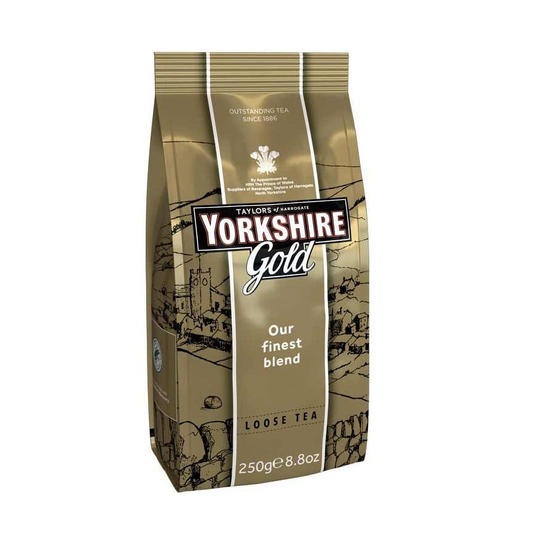 Yorkshire Tea, Gold, Loose Leaf Tea, Black Tea, 8.8 Ounces (Pack