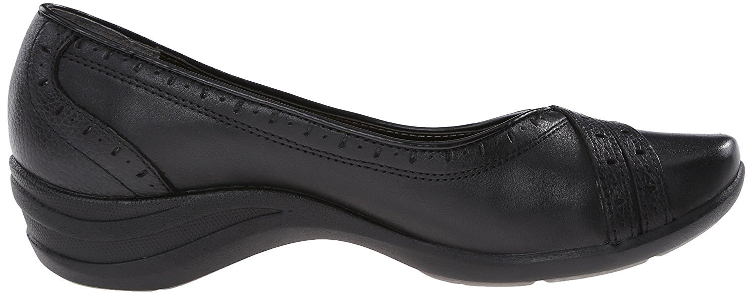 靴 burlesque Women's Hush Puppies Burlesque (9.5 N in Black Leather
