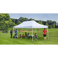 thumbnail image 2 of Quik Shade 10' x 20' Commercial 200 Square Feet of Shade Straight Leg Base Outdoor Pop-Up Canopy, White, 2 of 10