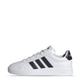 thumbnail image 1 of Tenis Adidas Grand Court Blanco Niño Escolar de Piel Resistente, 1 of 5