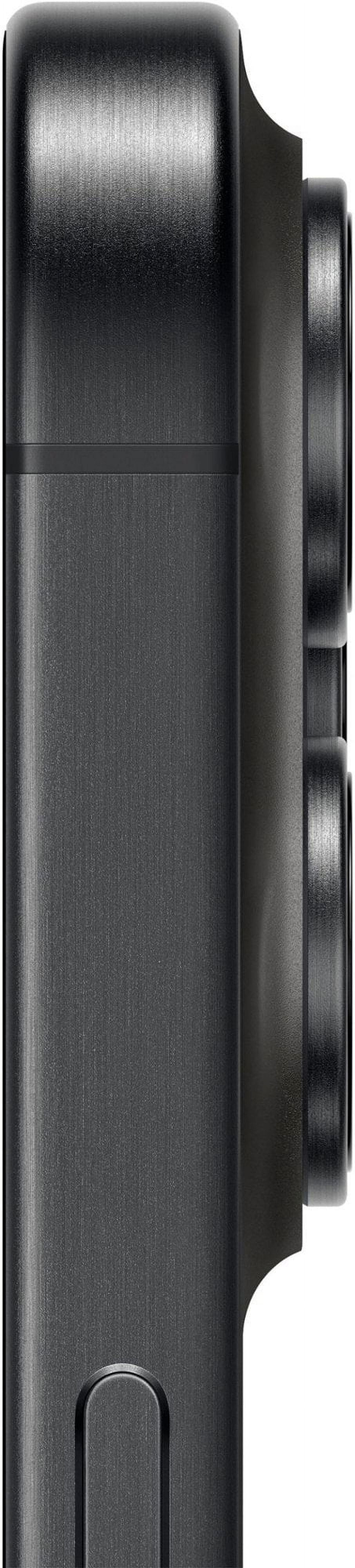 Restored Apple iPhone 15 Pro - Unlocked - 128GB Black Titanium (Refurbished)