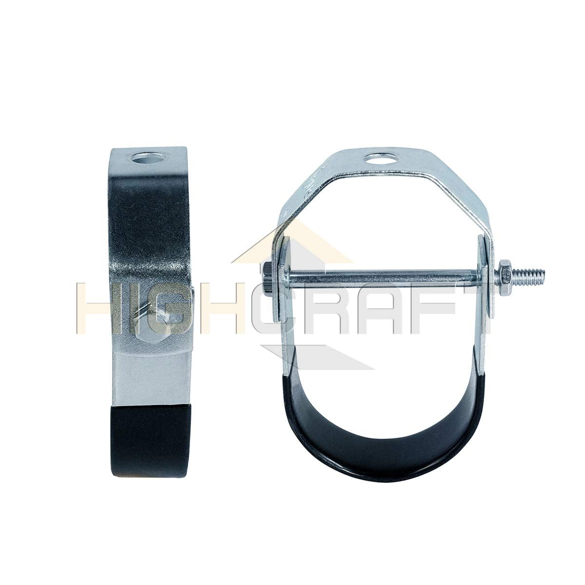 Highcraft 2" Clevis Hanger for Vertical Pipe Support Steel (10-Pk)