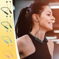 thumbnail image 1 of Ganfancp Auriculares Deportivos Inalámbricos Bluetooth de Alta Potencia Auriculares para El Cuello con Pantalla Digital, 1 of 7