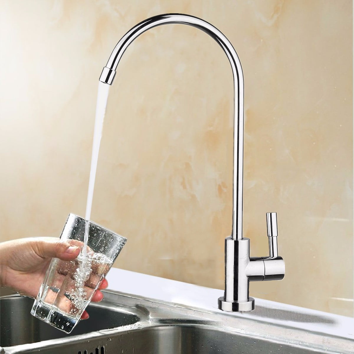 360 Rotation 304 Stainless Steel 1 4 Chrome Reverse Osmosis