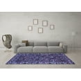 thumbnail image 3 of Ahgly Company Indoor Rectangle Persian Blue Traditional Area Rugs, 8' x 10', 3 of 4