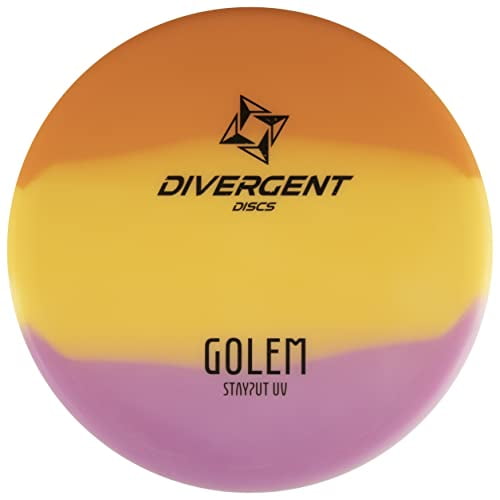 Divergent Discs Golem Stayput UV | Overstable Approach Disc | Flexible Putt & Approach Disc Golf Disc