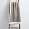 thumbnail image 5 of Levtex Home - Mills Waffle - Sherpa Throw - Beige Fawn Cotton Waffle - Quilt Size (50x60in.), 5 of 8