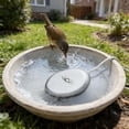 thumbnail image 5 of Bird Bath Heater for Outdoor Use with Automatic Thermostat and Shutdown Fully Enclosed Aluminum Energy Saving White Pet Outdoor Bathing Accessory Winter Heating Solution, 5 of 5
