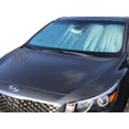 thumbnail image 2 of HeatShield, The Original Windshield Sun Shade, Custom-Fit for Kia Sedona Minivan w/ Sensor 2018, 2019, 2020, 2021, Silver Series, 2 of 4