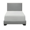 thumbnail image 4 of Skylar Nailhead Trim Upholstered Twin Platform Bed, Glacier, 4 of 19