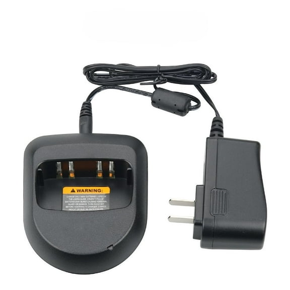 PMLN4685A Ni-MH Charger Compatible for Motorola A6 A8 Mag One BPR40 BC130 Radio PMLN4822AR PMLN4682AR PMLN5041A PMNN4071A Battery Charger