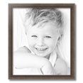 thumbnail image 2 of ArtToFrames 19" x 22" Muted Silver Picture Frame, 19x22 inch Silver Wood Poster Frame (WOM-4626),  Pack, 2 of 8