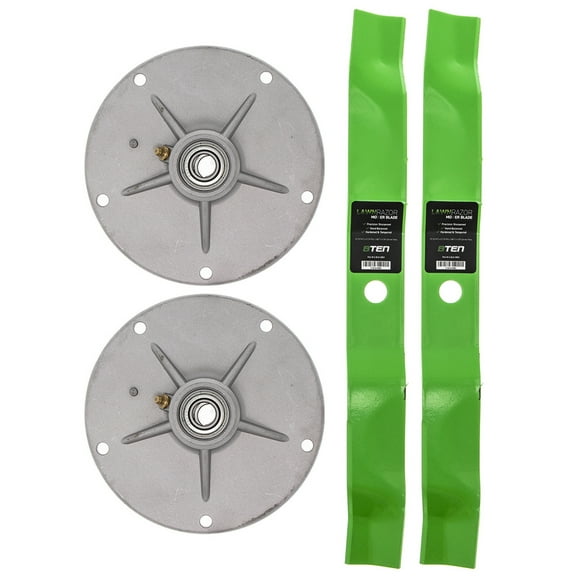 8TEN Spindle Mulching Blade Kit for Murray Scotts 42 inch 492574MA MK1002235