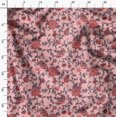 thumbnail image 3 of Soimoi Cotton Poplin Orange Fabric By the Yard - 42 Inch Wide -Florals Print Fabric - Elegant and Timeless Patterns for Fashion and Home Decor Printed Fabric, 3 of 6