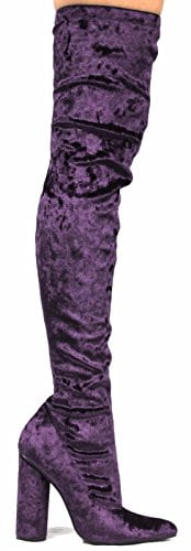 cape robbin velvet boots