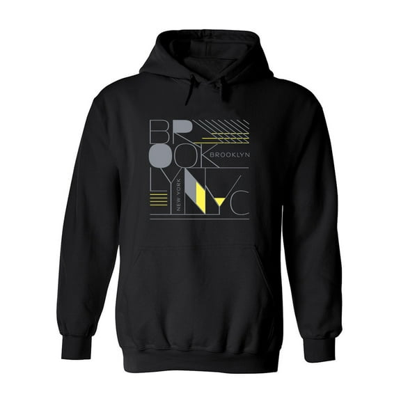 Brooklyn Nycity Hoodie Men -Image by Shutterstock, Male Medium