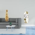 thumbnail image 2 of Figura de guepardo,Figura de guepardo dorado,adorno de escritorio moderno,Espejo de pared,Espejo decorativo nórdico para colgar en la pared,Espejos de pared de metal decorativos para el hogar, 2 of 8