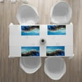 thumbnail image 3 of Ambesonne Travel Place Mats Set of 4, Austalian Cliffs by Sea, Standard Size, Navy Brown, 3 of 4