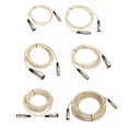 thumbnail image 4 of Cable de de micrófono XLR XLR de 20  de micrófono Cable dorado 20m shamjiam Cable de audio de micrófono XLR, 4 of 9