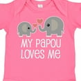 thumbnail image 4 of Inktastic My Papou Grandpa Loves Me Boys or Girls Baby Bodysuit, 4 of 5