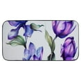 thumbnail image 2 of ONETECH Tulip Flower Dorm Square Felt Floor Mat for Home Entrance Outside Entry - Anti-Slip Recycled Rubber Backing - UV and Stain Resistant - All Seasons Use - 50x100cm/50x120cm 19.68*39.37 in, 2 of 6