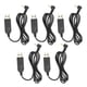 thumbnail image 3 of Cable de carga alargado, 5 piezas para UV82 Cable de carga de batería alargado Cable de carga USB de batería muy recomendado, 3 of 9