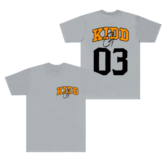 Singer Kidd G Merch T-Shirt 03 Logo Streetwear T Shirts Casual Short Sleeve Summer For Men Women Fans Rapper Top Tees Clothes