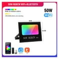 thumbnail image 2 of RGBCW LED Smart Flood Light TUYA APP Voice Control IP66 Outdoor Flood Light Landscape Courtyard Building Exterior Wall ,Wide Application, 2 of 7