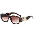 thumbnail image 1 of Gafas de sol pequeñas únicas con personalidad de moda, gafas de sol cuadradas vintage con cabeza de Medusa, 1 of 1