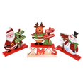 thumbnail image 4 of Decoración Navideña, Adorno Navideño De Forma Linda Para El Hogar Para Sala De Estar Para Restaurante Ccdes Santa Claus Craft, 4 of 8