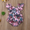 thumbnail image 2 of Gupgi Girls Casual Romper Floral Star Wars Jumpsuit, Ruffle Princess Bodysuit, 2 of 7