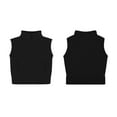 thumbnail image 3 of Creative Knitwear Kids Full Zip Polar Fleece Vest, Black, Sizes 12m-6, 3 of 3