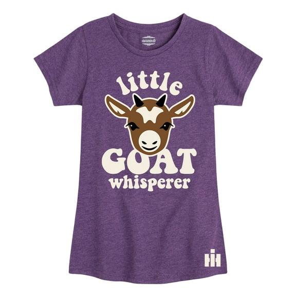 Case IH - Little Goat Whisperer - Youth Girl Short Sleeve T-Shirt