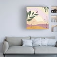 thumbnail image 2 of Canvas Wall Art - Jean Plout 'Abstract Botanical Garden C' Wall Art for Living Room, Bedroom, or Office Décor by Trademark Fine Art - 18 x 18 Inches, 2 of 4