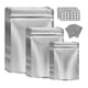 thumbnail image 1 of Resealable Mylar Bag For Food Storage - 50 Pack With Oxygen Absorber - Ideal For Grains And Nuts, 1 of 5