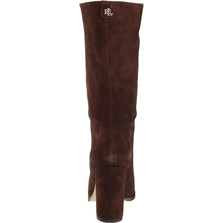 Ralph Lauren CHESTNUT BROWN Women s Artizan II Mid Shaft Boots US