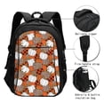 thumbnail image 3 of Cauagu Various Pumpkins Print Travel Laptop with USB Charging Port,Extra Large Backpack College Backpack Business Work Bag Casual Daypack Perfert for Men Women, 3 of 7