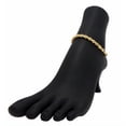 thumbnail image 1 of SUTENGDA Gold Filled Twist Rope Anklet 10, 1 of 3