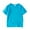 Blue, variant on Hiijoy Little Boys T Shirt Casual Short Sleeve T-Shirt Summer Cotton Soft Basic Tshirt