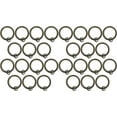 thumbnail image 4 of Urbanest Curtain Rings with Eyelets, 1.5" Inner Diameter, Set of 28 - Antique Gold, 4 of 6