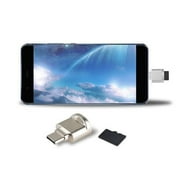 1Pc Type C Card Reader Mini Metal USB 3 1 Micro Secure Digital TF Memory Type C Card Reader OTG Adapter