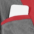 thumbnail image 5 of Mens Big & Tall Lightweight Full Zip Stand Collar Golf Vest, Multi Zipper Pockets Sleeveless Casual Outdoor Hiking Fishing Travel Waistcoat Jacket Size M-5XL Red, 5 of 9