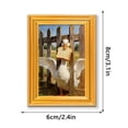 thumbnail image 3 of zhangmingg Cartoon Goose Wooden Art Poster Decorative Fridge and Wall Sticker Decals for Home, 3 of 7