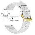 thumbnail image 1 of Correa de reloj de cuero genuino de grano superior, correas de reloj de liberación rápida de 18mm/20mm/22mm, se adapta a Samsung Galaxy Watch, Garmin Huawei Watch, 1 of 4