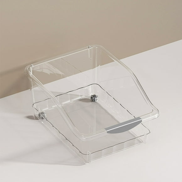 Caja de almacenamiento multifuncional con ruedas y poleas | Cesta de plástico de gran capacidad para baño, cocina y hogar | 28 x 21,5 x 13,3 cm | 1 unidad