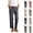 #01 Dark Gray, variant on Womens Straight Leg Linen Pants Button Closure Mid Rise Casual Work Trousers Lightweight Breathable Side Pockets Summer Daily Office Bottoms ,L,#01 Army Green