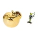 thumbnail image 5 of Estatua decorativa,Escultura de frutas para decoración del hogar para escritorio interior.,Figura de cerámica para escritorio,Figura de escritorio,Estatua de rana, 5 of 8